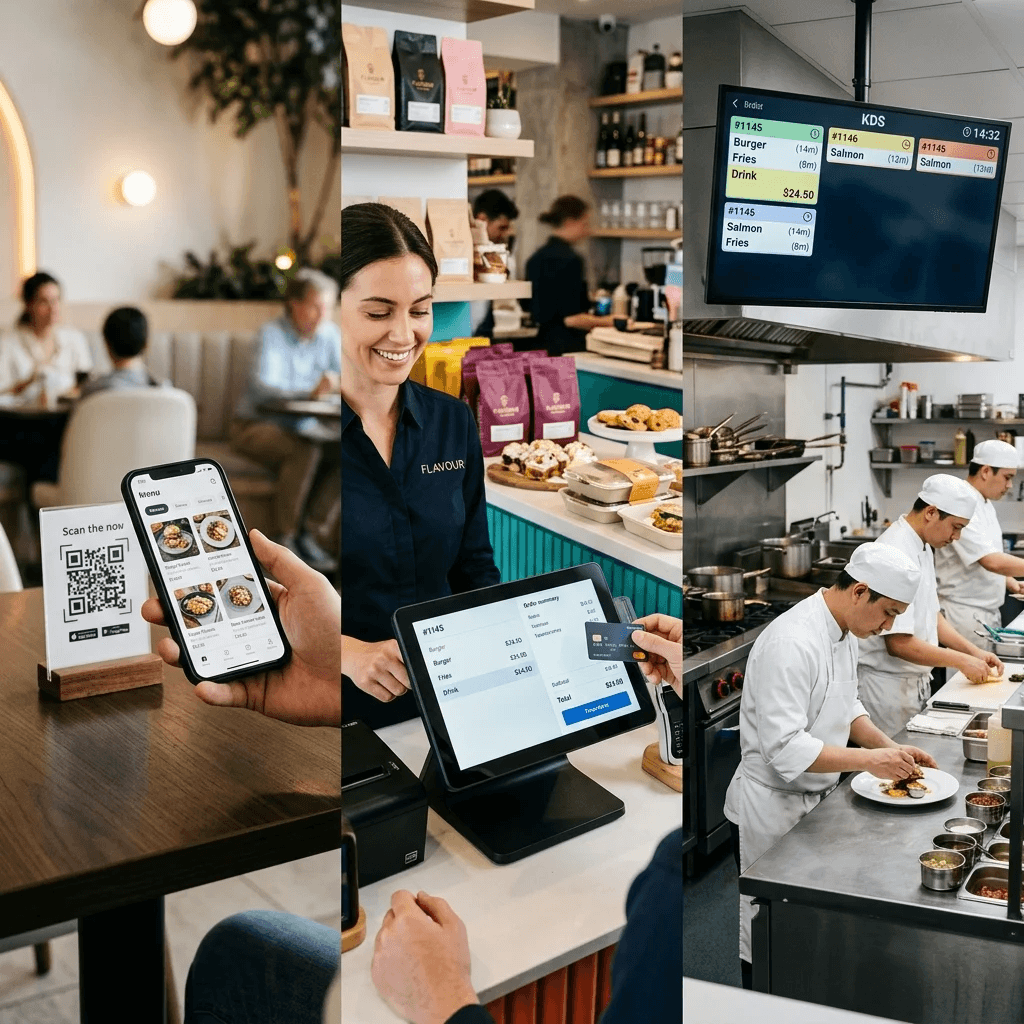 Restaurant operations dashboard and service